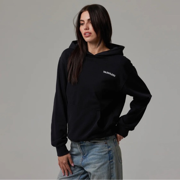 TALENTLESS Tops - TALENTLESS Black Elements Hoodie